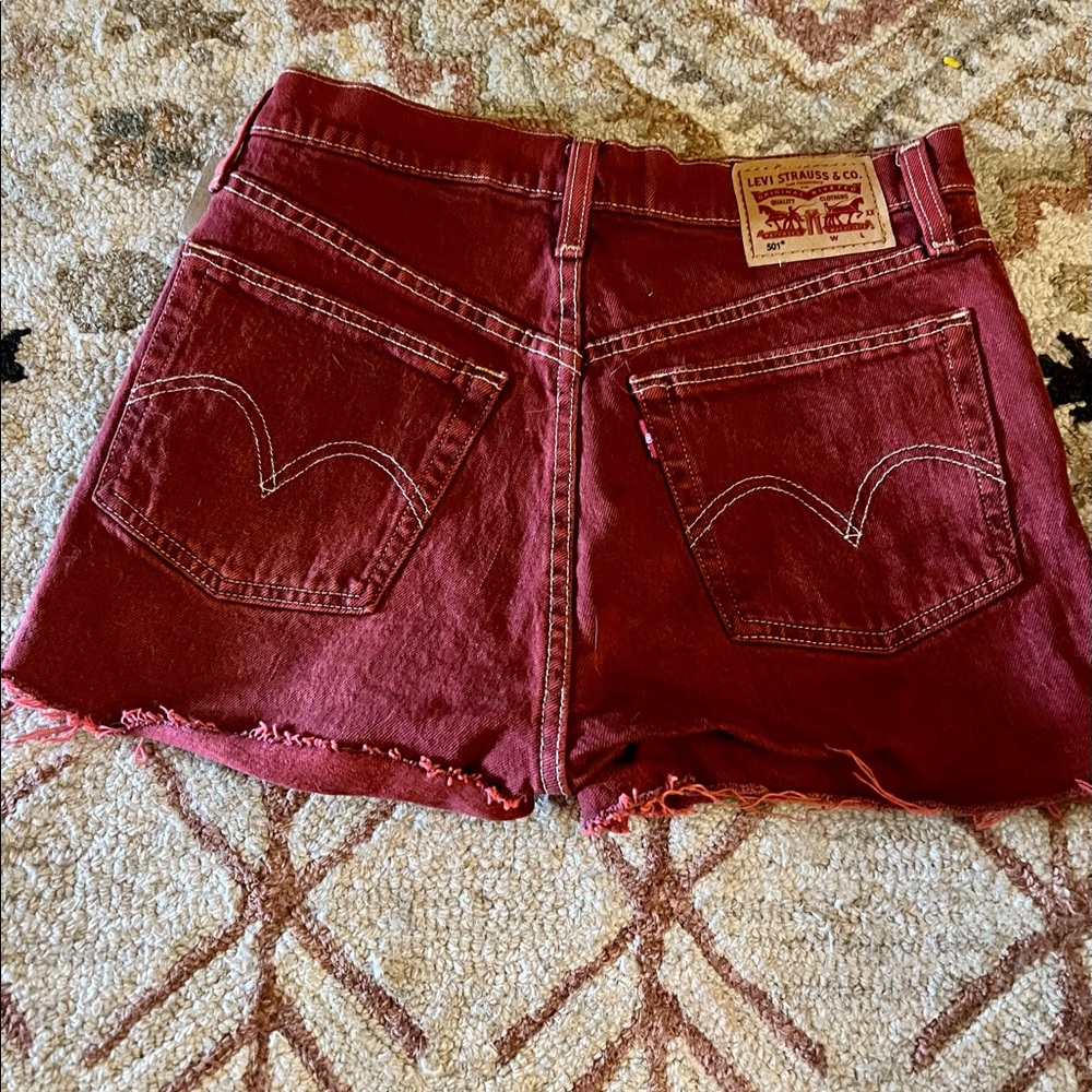 Levi’s 501 High-Rise Shorts Size 26